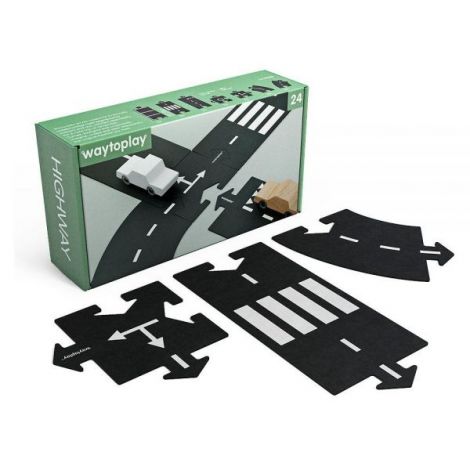 Traseu auto Waytoplay, Highway, 24 piese - imagine 7